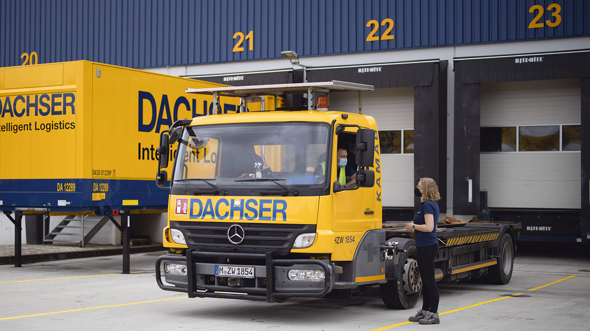 Being in close contact with people and with the tasks at hand is what Anna Baierl really enjoys about her job. (Picture: Sebastian Grenzing)